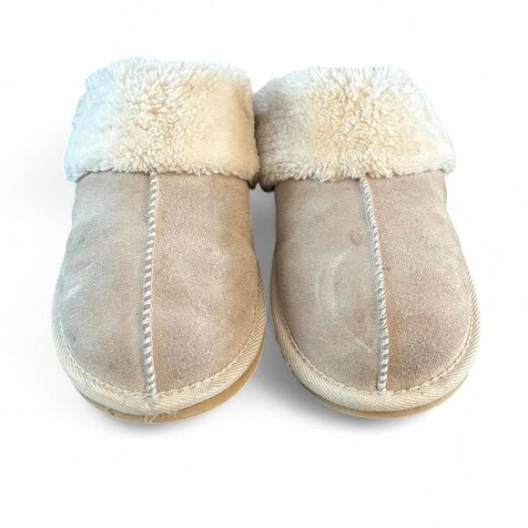 Womens Minnetonka Suede Slippers SZ 9 - Picture 2 of 3